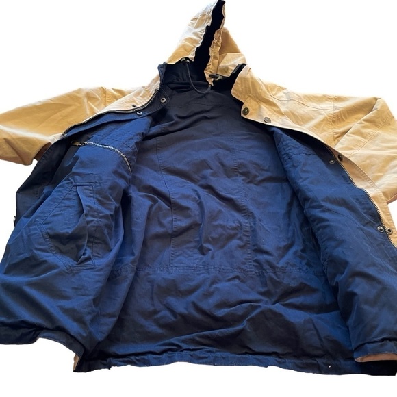 YES Sportswear Reversible Wind/Rain Jacket.Embroidered back Size Large - Picture 6 of 15